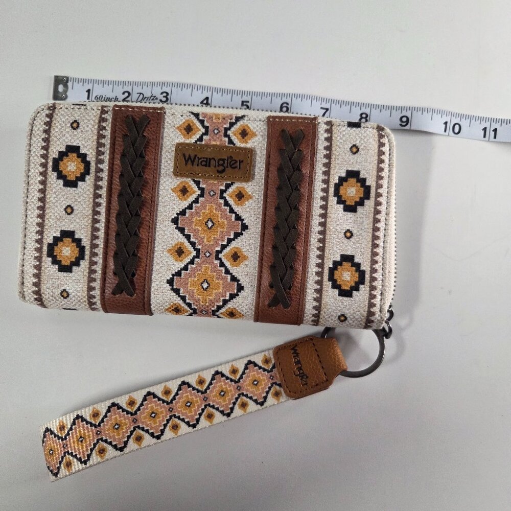Wrangler Aztec Print Wallet/Wristlet, NWT